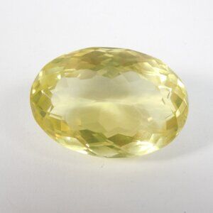 Bolder. 50.07CT Supersized Examined Natural Lemon Citrine. Loose Gemstone.